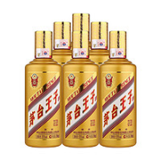 MOUTAI 茅台 王子酒 金王子 53度 酱香型白酒 500ml*6 整箱装