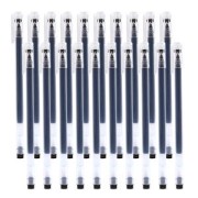 CHUAO 初奥 巨能写中性笔 0.5mm 黑色 20支装