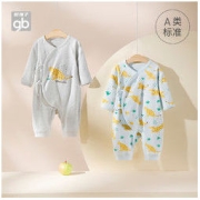 gb 好孩子 婴儿纯棉连体衣 2件装