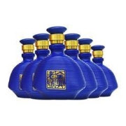 PLUS会员：Quanxing Daqu 全兴大曲 老字号和顺蓝 41.8度 浓香型白酒 375ml*6瓶 整箱装