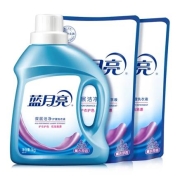 京东极速版：蓝月亮 洗衣液套装  1kg*1瓶+1kg*2袋 共6斤装
