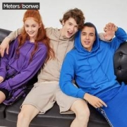 Meters bonwe 美特斯邦威 情侣款卫衣