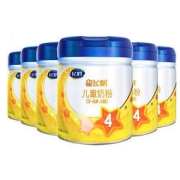 FIRMUS 飞鹤 星飞帆儿童奶粉罐装奶粉4段（3-6岁适用）700g*6罐 1箱（700g*6罐)