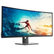DELL 戴尔 37.5英寸 准4K IPS 带鱼屏 Type-C 内置音箱 爱眼低蓝光 2300R 娱乐游戏 电脑显示器 U3818DW