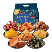 88VIP：liangpinpuzi 良品铺子 卤味零食大礼包 405g*2件