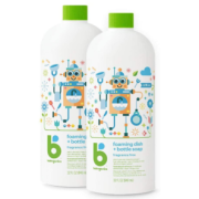 0税费！Babyganics 甘尼克宝贝 奶瓶餐具清洁剂 无香 946ml *2瓶