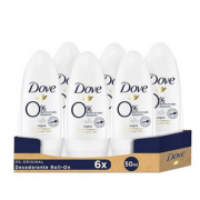 Dove 多芬 原味走珠止汗香体膏50mL*6支 到手￥53.64