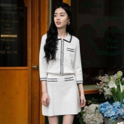 7日10点：VERO MODA 女子小香风半裙 32111J004