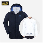 Jack Wolfskin 狼爪 三合一夹克男 5012771 宝蓝色