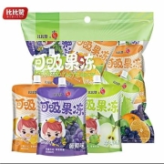 京喜APP，有券的上：比比赞 可吸果冻 混合味 480g（8包）