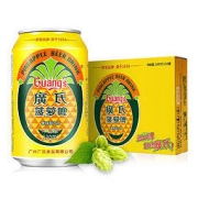 Guang’s 广氏 菠萝啤330ml*24罐量版装果啤麦芽菠萝味水果饮料整箱