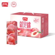 京东极速版：盼盼 水蜜桃味饮料 250ml*18盒
