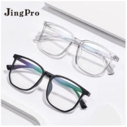 JingPro 镜邦 149超轻TR90不压鼻折不断镜框+1.56防蓝光镜片（适合0-400度）