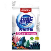 超能 柔软馨香天然皂粉 3kg 青柠西柚