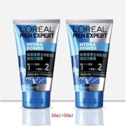 京喜app：L'OREAL  欧莱雅 男士洁面膏50ml*2（功效随机）