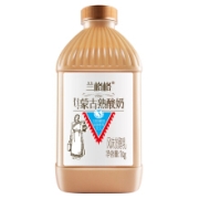 限地区：兰格格 蒙古熟酸奶 1kg*3件