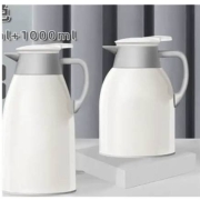 京东极速版：忆多彩 象牙白保温壶 1000ml
