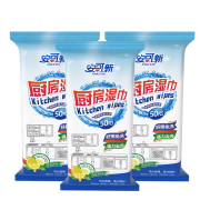 安可新 厨房湿纸巾 50片*3包