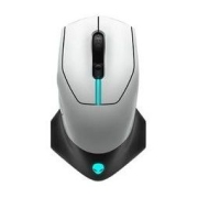 ALIENWARE 外星人 AW610M 2.4G双模无线鼠标 16000DPI RGB 灰白