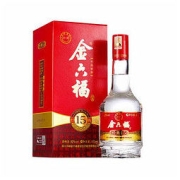 金六福 经典15 50度475ml*6瓶 浓香型白酒整箱 五种粮食固态酿造 节日礼物