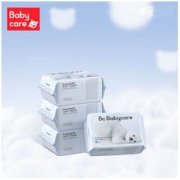 babycare 婴儿加厚棉柔巾 80抽*4包