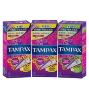 TAMPAX 丹碧丝 导管式卫生棉条游泳 普通流量14支+大流量7支( 美国进口 游泳卫生巾)