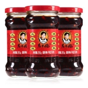 老干妈 风味豆豉油制辣椒酱 280g*3瓶