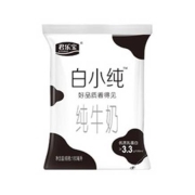 JUNLEBAO 君乐宝 白小纯纯牛奶 新鲜袋3.3蛋白180ml*12袋*2件