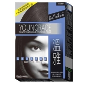 温雅  植物护理染发膏 100ml*2自然黑