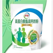 伊利 高蛋白脱脂高钙奶粉 450g＊2件