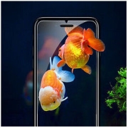 伊米仕 苹果钢化膜 抗蓝光新iPhone7p8p6p手机高清贴膜非全屏玻璃保护膜