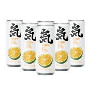 聚划算百亿补贴：元气森林 卡曼橘味 苏打气泡水 330ml*6瓶