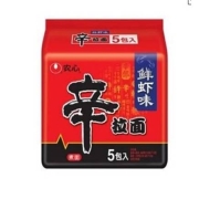 京东极速版：NONGSHIM 农心 方便面 鲜虾味辛拉面120g＊5袋