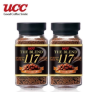 UCC 悠诗诗 117 冻干速溶咖啡粉 90g*2瓶 赠挂耳咖啡7g*3p