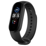 MI 小米 手环5 智能手环 石墨黑 硅胶表带（扬声器、温度计）