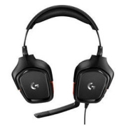logitech 罗技 G331 耳罩式头戴式动圈降噪有线耳机 黑色 3.5mm