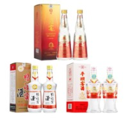 鸭溪窖 白酒套装 湄窖纪念1952双瓶+鸭溪玻璃瓶2瓶+平坝复古2瓶