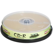 亲子会员：MNDA 铭大金碟 江南水乡系列 刻录碟片 CD-R 52速700M 10片桶装