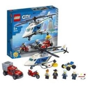 LEGO 乐高 ® 城市组 60243 警用直升机大追击