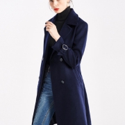 LEKE 乐刻 女士中长款大衣外套 9XN010L