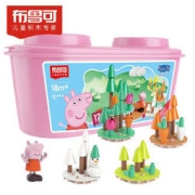 BLOKS 布鲁可积木 小猪佩奇IP系列 71009 佩奇的四季花园