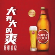 Superbock 超级伯克 黄啤酒旋盖瓶装 1000mL*2瓶
