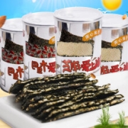 海岛大亨 坚果夹心海苔40g*3罐