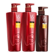 VS 沙宣 洗发水自营修护水养洗发水500g*2+护发乳400g洗护套装去油洗发露洗头膏洗发套装男士女士