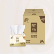 京东极速版：清风 原木纯品抽纸 3层120抽*20包/箱