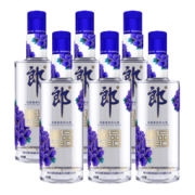 LANGJIU 郎酒 顺品郎480蓝款 45度兼香型光瓶白酒 480mL*6瓶