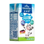 京极速版：欧德堡（Oldenburger）全脂闪闪星儿童成长牛奶 180ml*16盒/箱*2件