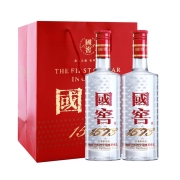 88VIP：泸州老窖 国窖1573 52度 浓香型白酒 500mL*2瓶 经典装