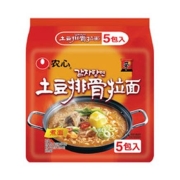 京东极速版：NONGSHIM 农心 土豆排骨拉面 120g*5包