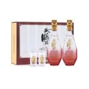 黄鹤楼 酒 珍选一楼 52度500ml*2瓶 浓香型白酒礼盒装 送礼 春节 年货